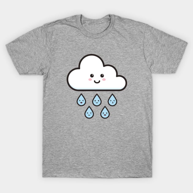 Chubby Rain T-Shirt by ellemoz